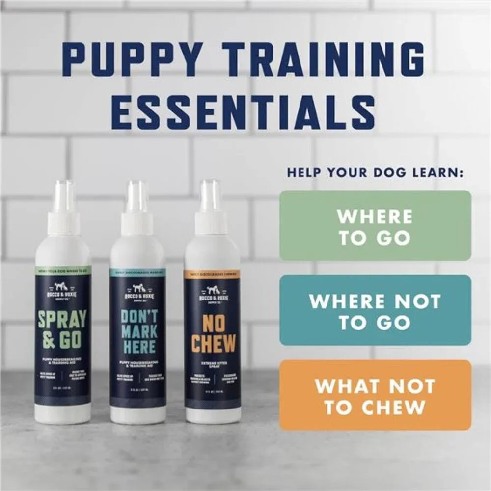 Puppy Potty Training Go Here Spray for Dogs - Attract Dog to Pee in One Spot